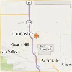 University of Antelope Valley Location Map University of Antelope Valley Location Map