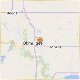 College of the Muscogee Nation Location Map College of the Muscogee Nation Location Map