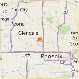 Grand Canyon University Location Map Grand Canyon University Location Map