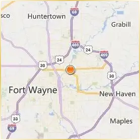 Purdue University Fort Wayne Location Map Purdue University Fort Wayne Location Map