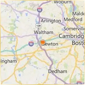 Lasell College Location Map Lasell College Location Map