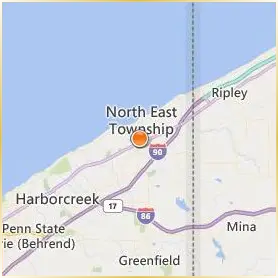 Mercyhurst University North East Location Map Mercyhurst University North East Location Map