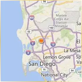 San Diego Mesa College Location Map San Diego Mesa College Location Map