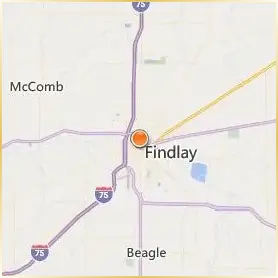 The University of Findlay Location Map The University of Findlay Location Map