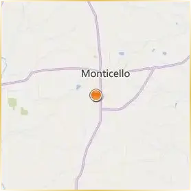 University of Arkansas at Monticello Location Map University of Arkansas at Monticello Location Map