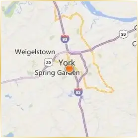 York College Pennsylvania Location Map York College Pennsylvania Location Map